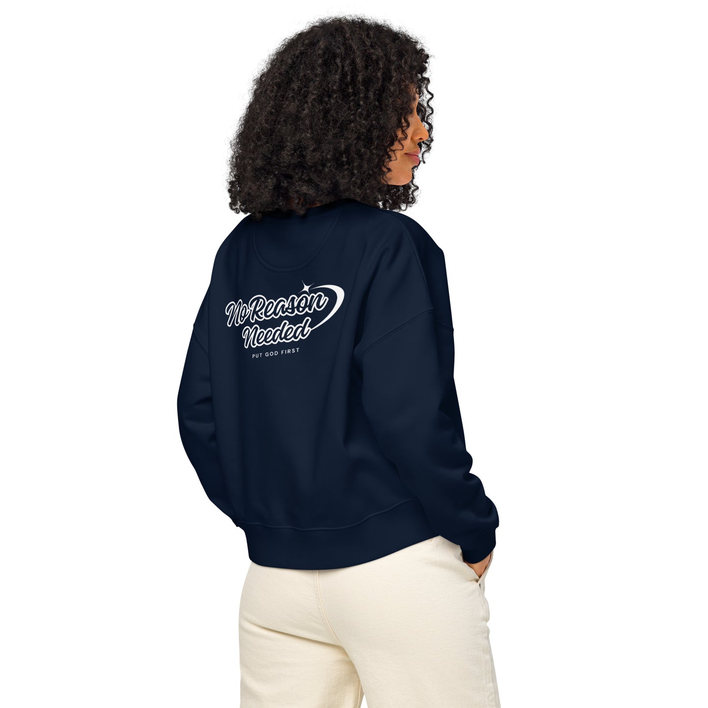 Women’s organic crew neck sweatshirt