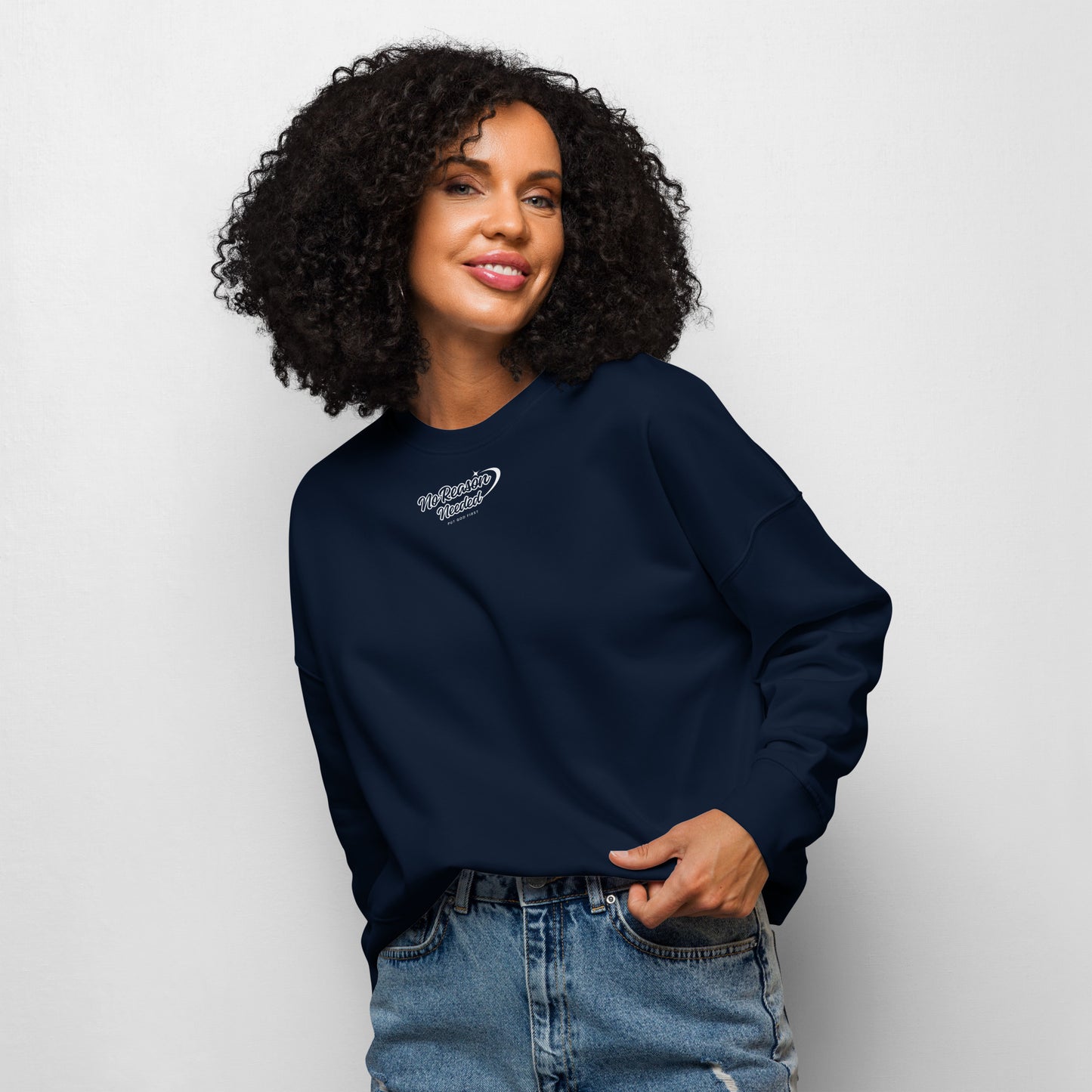 Women’s organic crew neck sweatshirt