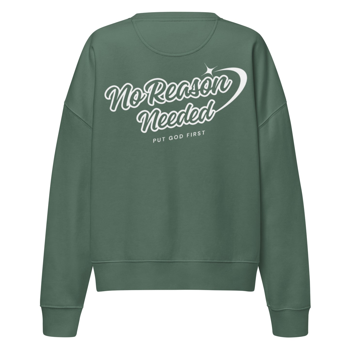 Women’s organic crew neck sweatshirt
