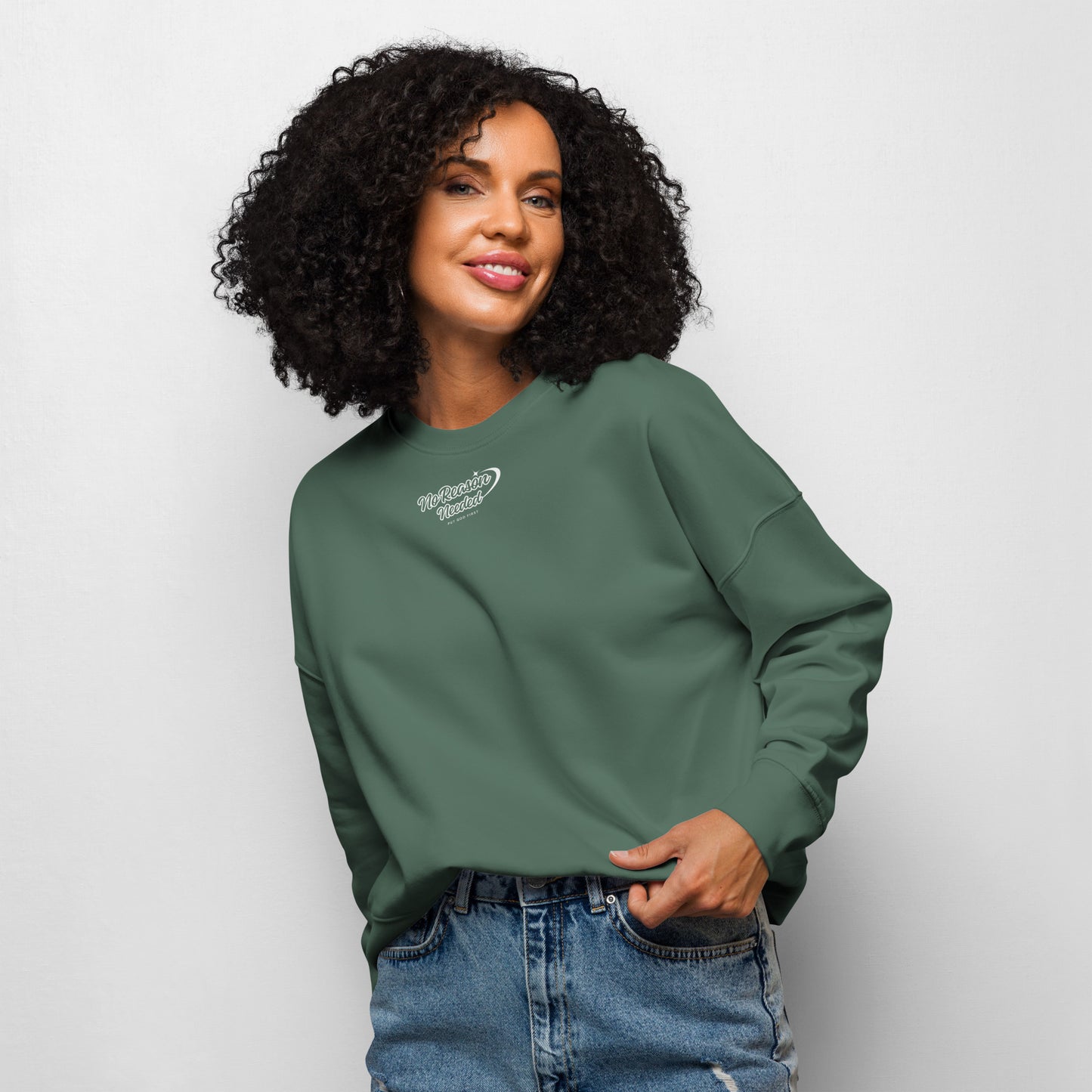 Women’s organic crew neck sweatshirt